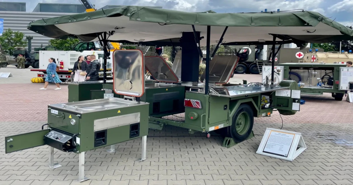 Army field kitchen