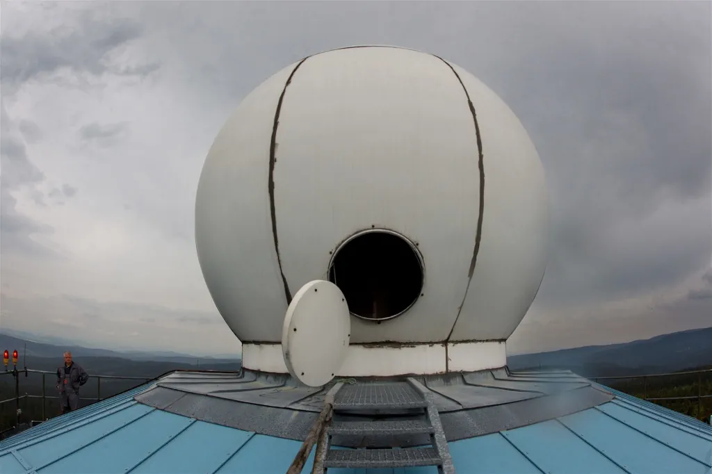 Periferie Aurora radar v Brdech