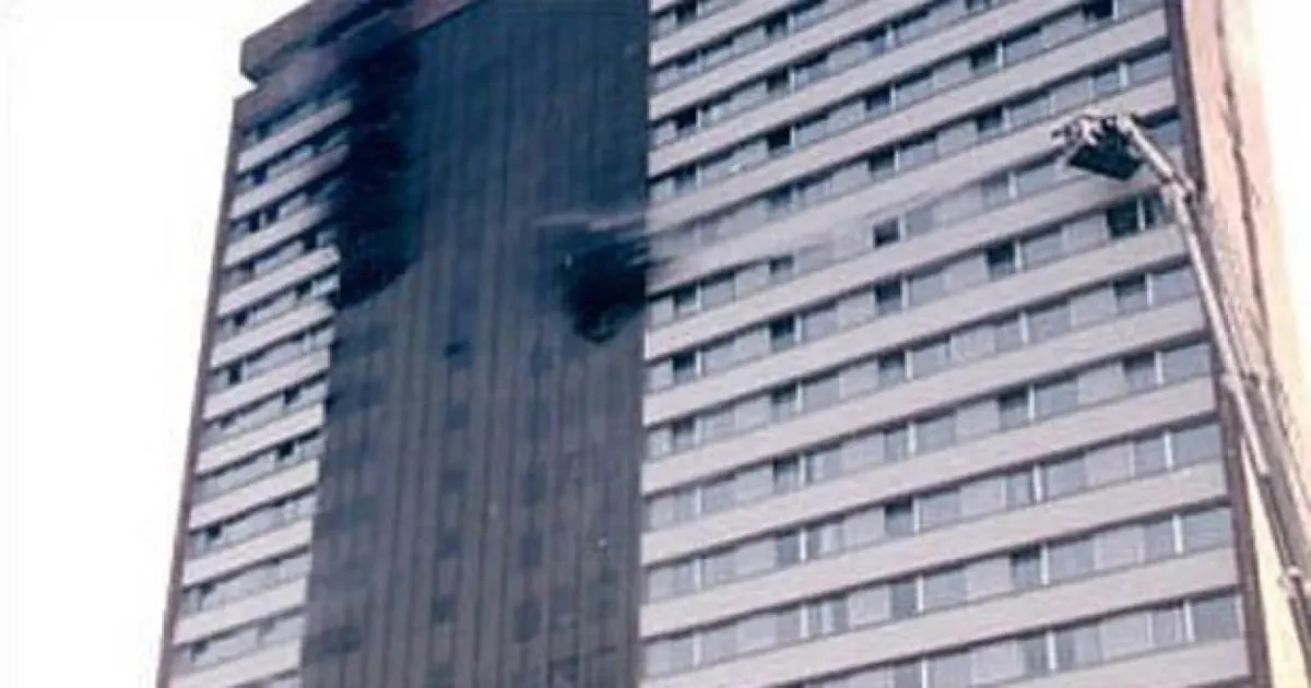 Požár Hotelu Olympik Praha 1995